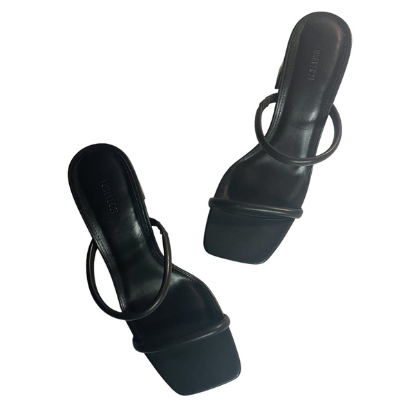 Forever 21 open toe square block heel - Picture 2 of 3